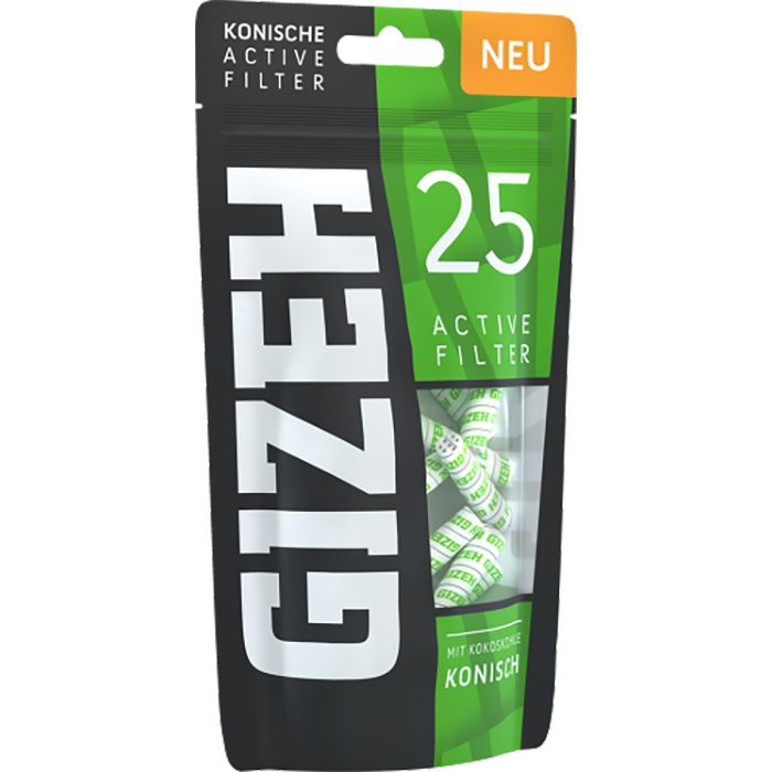 Gizeh Active Filter Konisch 25 Filter