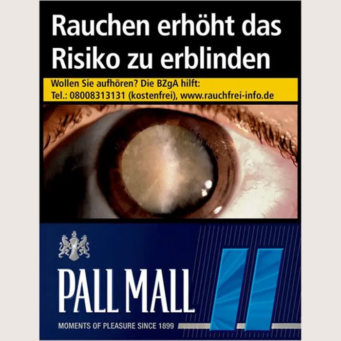 Pall Mall Blue 10,00 €