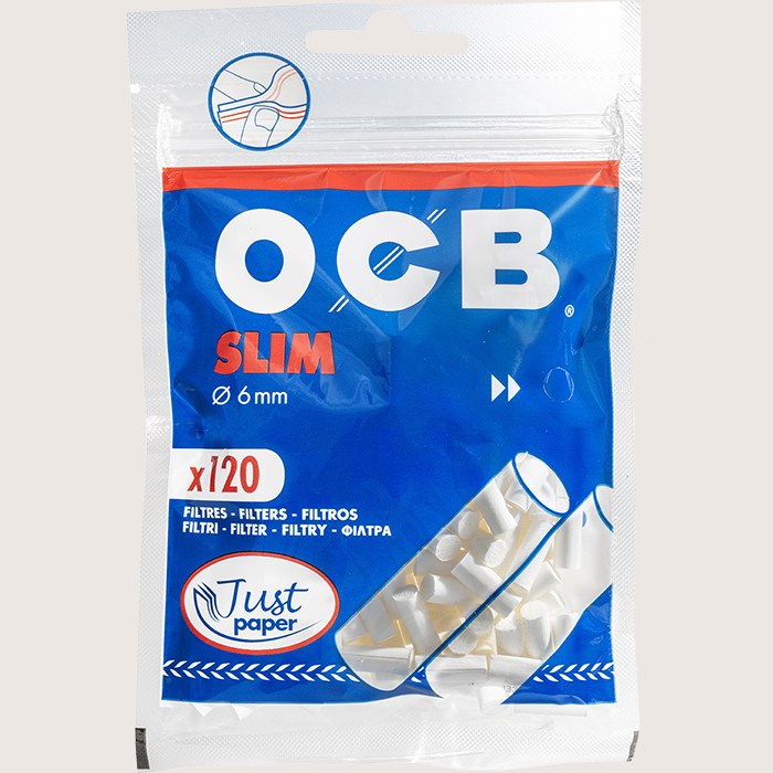 OCB Drehfilter Just Paper 6 mm 120 Filter