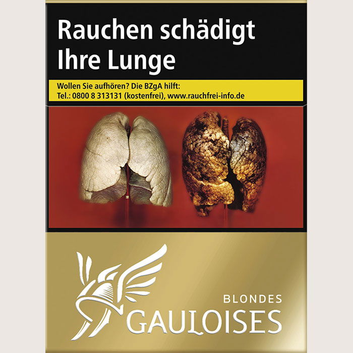 Gauloises Blondes Gold 8,30 €