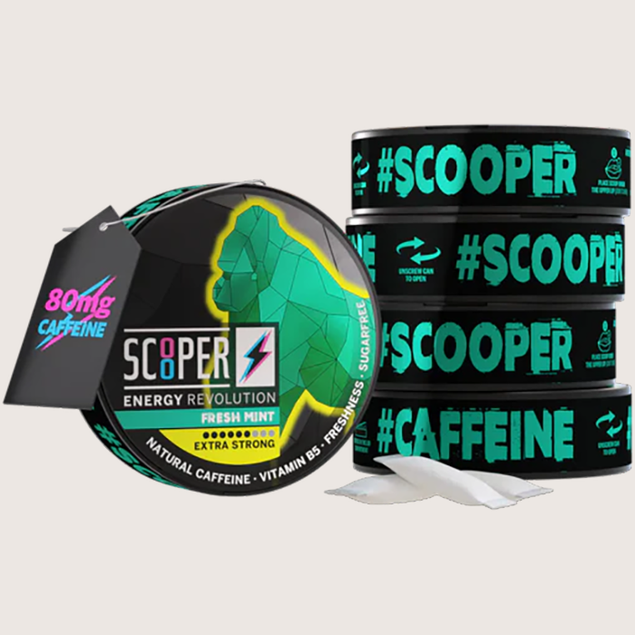 Scooper Energy Fresh Mint 80 mg