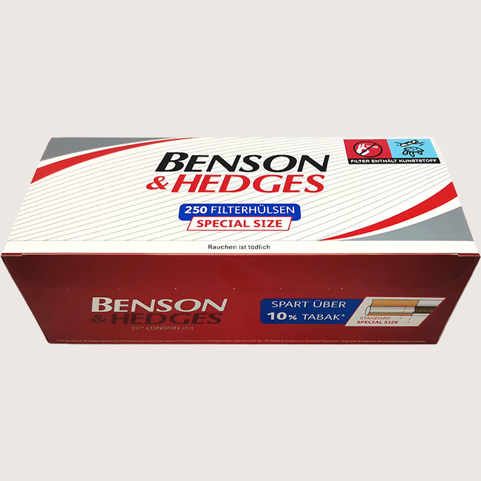Benson & Hedges Special Size 250 Hülsen