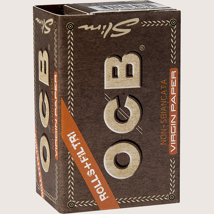 OCB Unbleached Rolls + Tips 4 Meter OCB Unbleached Rolls + Tips 4 Meter