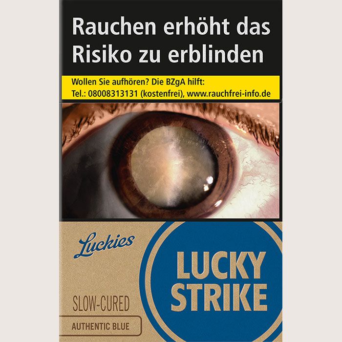 Insegna Metallica Lucky Strike Tabacco Farmer – 20x30 Cm Per Pub E Casa